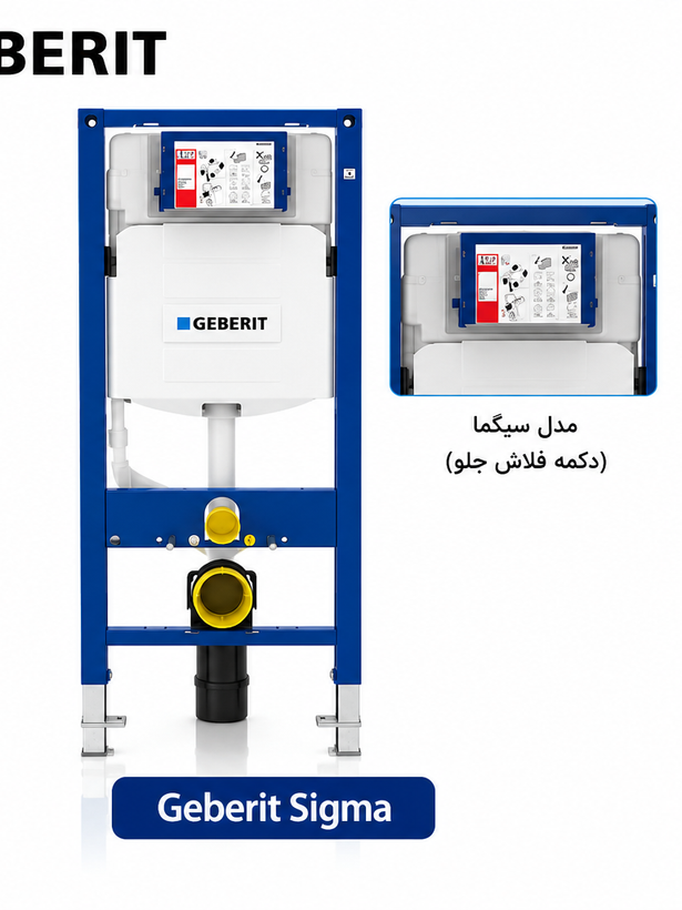 استراکچر توکار گبریت مدل آلفا و سیگما